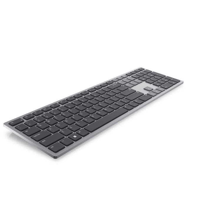 DELL KB700, Full-size (100%), Wireless, Bluetooth, QWERTY, Grey