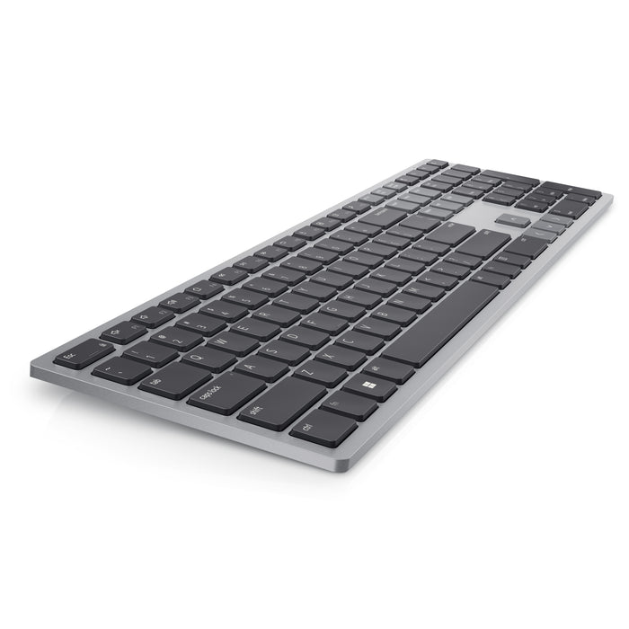 DELL KB700, Full-size (100%), Bluetooth, QWERTY, Grey