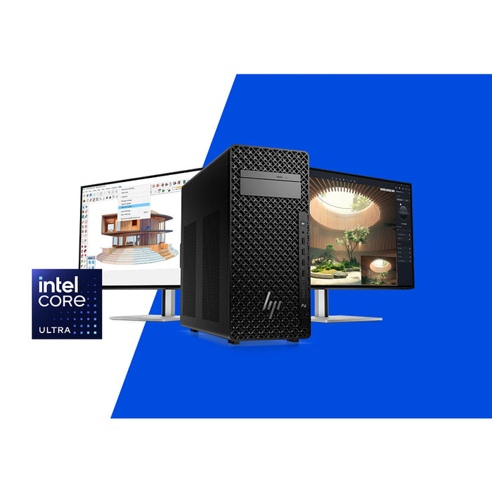 HP Z2 Tower G1i, Intel Core Ultra 7, 265K, 32 GB, DDR5-SDRAM, Windows 11 Pro
