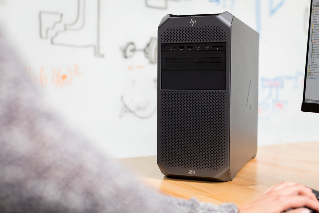 HP Z4 G4, 4.1 GHz, Intel Xeon W, 16 GB, 512 GB, DVD-RW, Windows 10 Pro