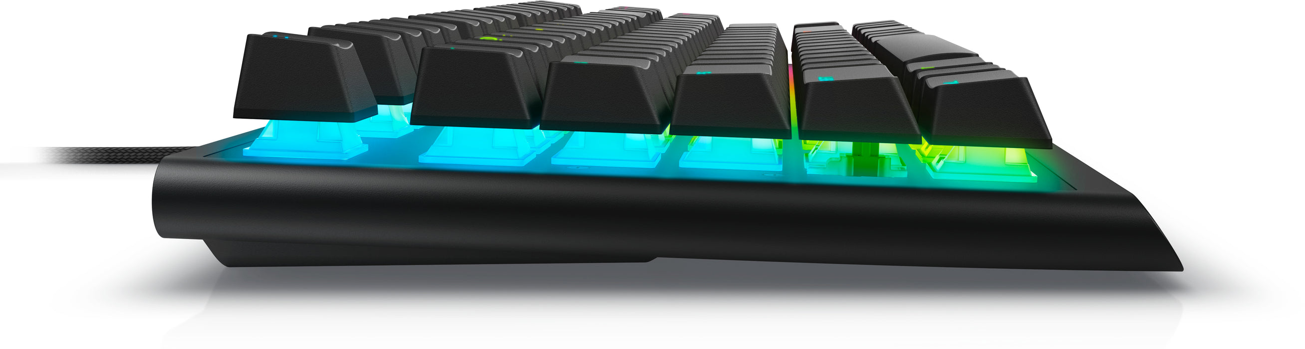 Alienware AW420K, Tenkeyless (80 - 87%), Wired, USB, Mechanical, RGB LED, Black