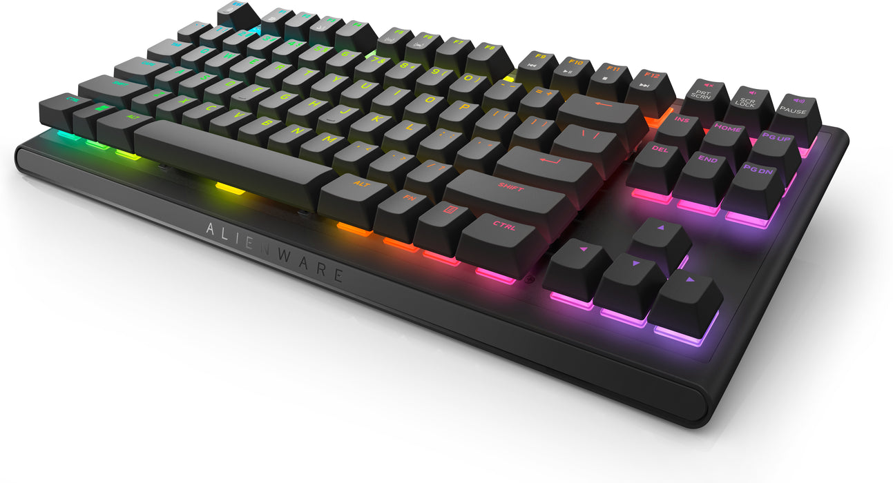 Alienware AW420K, Tenkeyless (80 - 87%), Wired, USB, Mechanical, RGB LED, Black