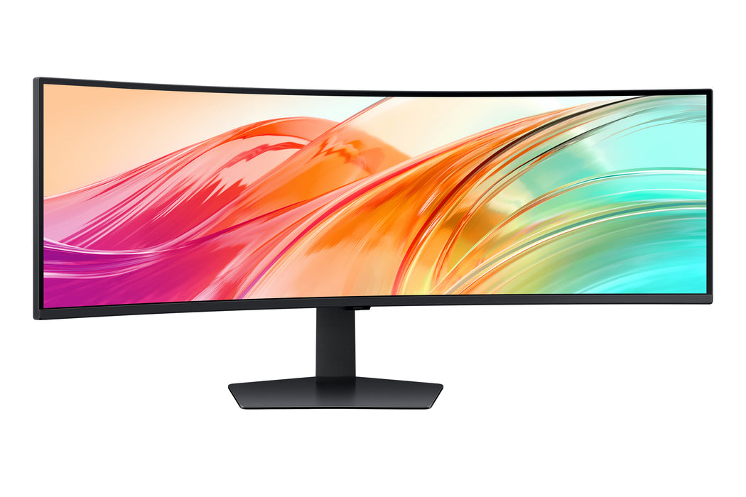 Samsung S95UC, 124.5 cm (49"), 5120 x 1440 pixels, Dual QHD, LCD, 5 ms, Black