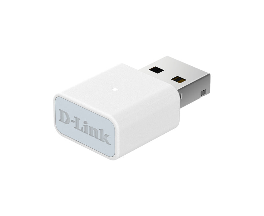 D-Link N300 Wi-Fi 4 USB Adapter, Wired & Wireless, USB, WLAN, White