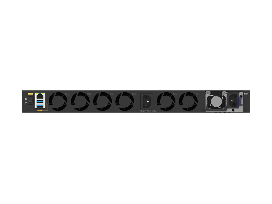 NETGEAR XSM4340V, Managed, L3, 10G Ethernet (100/1000/10000), Power over Ethernet (PoE), Rack mounting, 1U