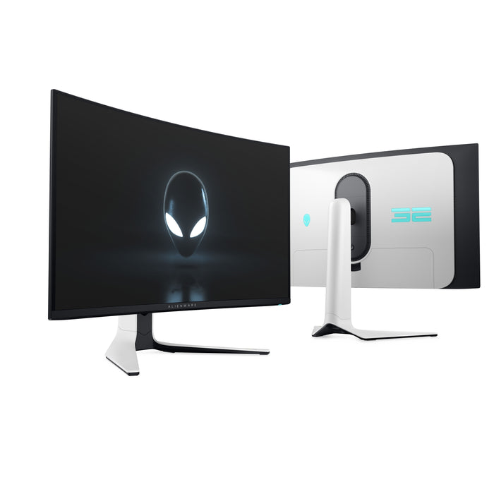 Alienware AW3225QF, 81.3 cm (32"), 3840 x 2160 pixels, 4K Ultra HD, QD-OLED, 0.03 ms, Black, White