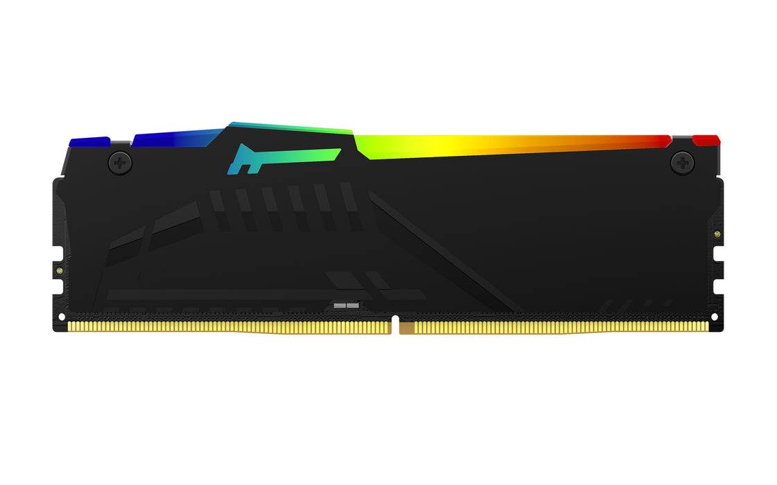 Kingston Technology FURY Beast 64GB 6000MT/s DDR5 CL30 DIMM (Kit of 2) RGB EXPO, 64 GB, 2 x 32 GB, DDR5, 288-pin DIMM, Black