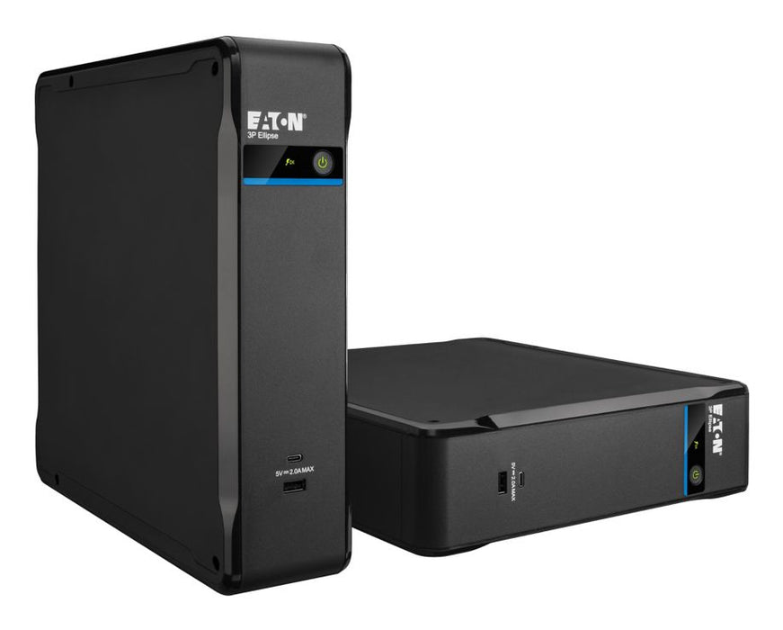 Eaton 3P Ellipse UPS, Standby (Offline), 1.3 kVA, 840 W, Stepwise, 161 V, 284 V