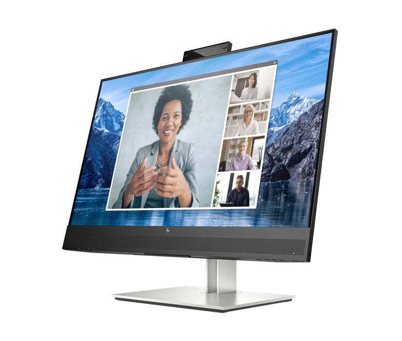 HP E-Series E27m G4 QHD USB-C Conferencing Monitor, 68.6 cm (27"), 2560 x 1440 pixels, Quad HD, LCD, 5 ms, Black