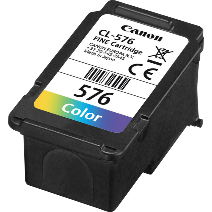 Canon CL-576, Standard Yield, Cyan, Magenta, Yellow, 6.2 ml, 1 pc(s), 100 pages, Single pack