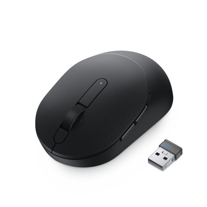 DELL Pro Plus Compact Mouse - MS5120W - Black, Ambidextrous, Optical, RF Wireless + Bluetooth, 1600 DPI, Black
