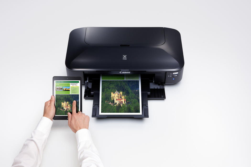 Canon PIXMA iX6850, Inkjet, 9600 x 2400 DPI, A3+ (330 x 483 mm), Borderless printing, Wi-Fi, Black