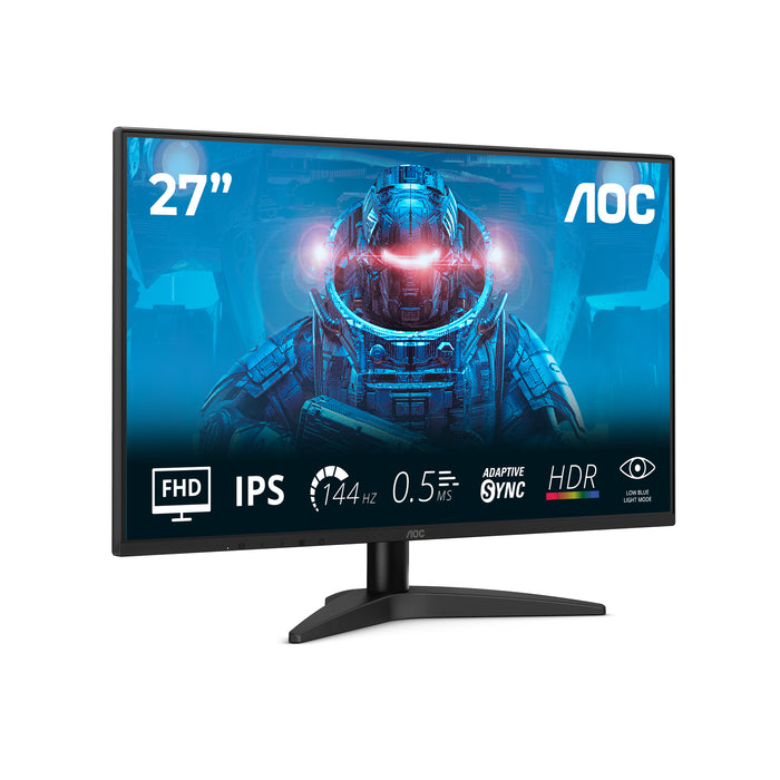 AOC B3 27B36X, 68.6 cm (27"), 1920 x 1080 pixels, Full HD, LED, 4 ms, Black