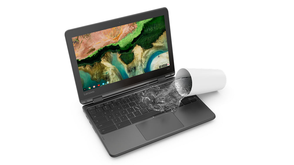 Lenovo 300e Chromebook 2nd Gen AST, AMD A4, 1.6 GHz, 29.5 cm (11.6"), 1366 x 768 pixels, 4 GB, 32 GB
