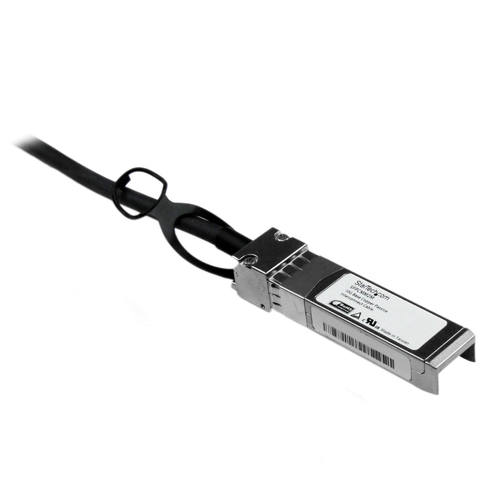 StarTech.com Cisco SFP-H10GB-CU2M Compatible 2m 10G SFP+ to SFP+ Direct Attach Cable Twinax - 10GbE SFP+ Copper DAC 10 Gbps Low Power Passive Mini GBIC/Transceiver Module DAC Firepower ASR920 ASR9000, 2 m, SFP+, SFP+
