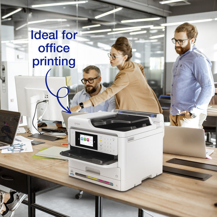 Epson WorkForce Pro WF-C5890DWF Printer, Inkjet, Colour printing, 4800 x 1200 DPI, A4, Direct printing, Black, Grey