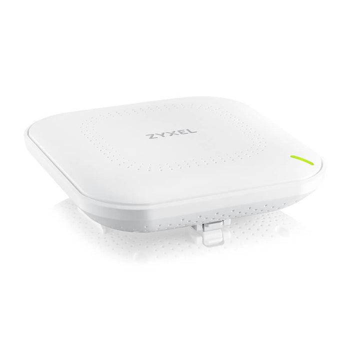 Zyxel NWA90AX PRO, 2.4 GHz, 5 GHz, 2400 Mbit/s, 802.1x RADIUS, EAP, WEP, WPA, WPA2, WPA2-Enterprise, WPA2-PSK, WPA3, 1000,2500 Mbit/s