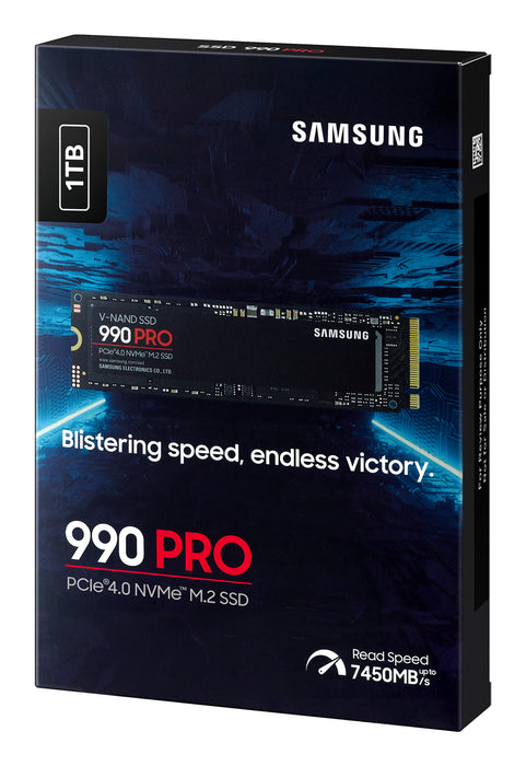 Samsung 990 PRO, 1 TB, M.2, 7450 MB/s