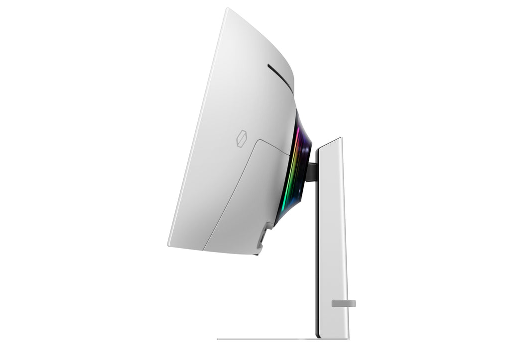 Samsung 49" Odyssey OLED G93SD DQHD, 240Hz Gaming Monitor, 124.5 cm (49"), 5120 x 1440 pixels, Dual QHD, OLED, 0.03 ms, Silver