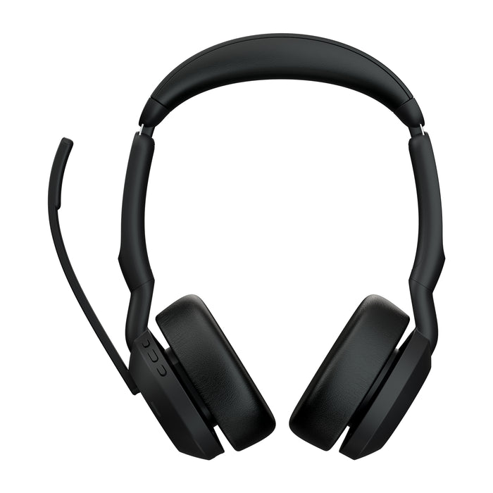 Jabra Evolve2 55 - Link380a MS Stereo, Wireless, Office/Call center, 20 - 20000 Hz, 130 g, Headset