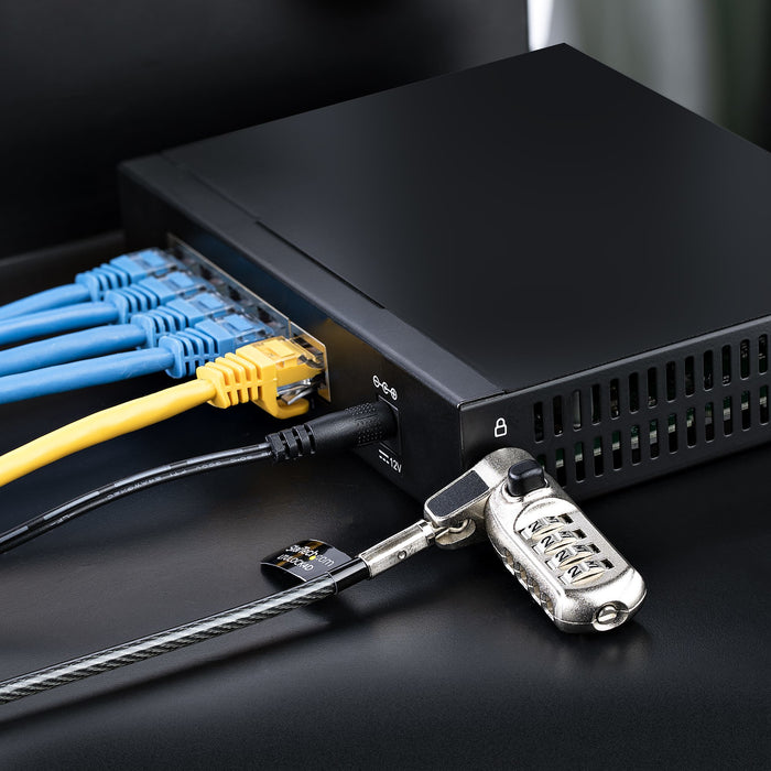 StarTech.com Unmanaged 2.5G Switch - 5 Port Gigabit Switch - 2.5GBASE-T Unmanaged Ethernet Switch - Ethernet Splitter - Din Rail or Wall Mount - Multi-Gigabit - Auto-MDIX - 9K Jumbo, Unmanaged, 2.5G Ethernet (100/1000/2500), Full duplex, Wall mountable