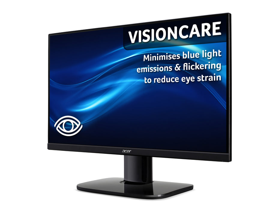 Acer KA0 KA240YHbi 100Hz VA Display with HDMI, 60.5 cm (23.8"), 1920 x 1080 pixels, Full HD, LED, 1 ms, Black