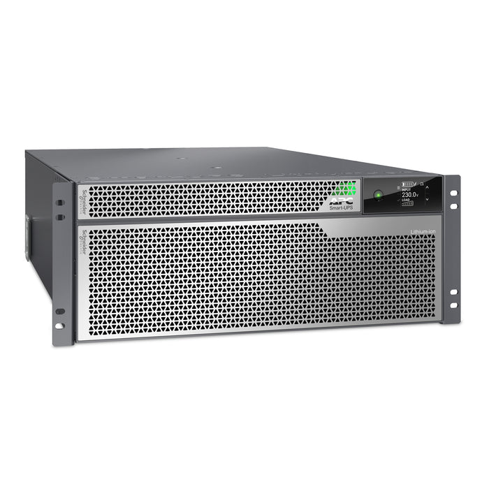APC Smart-UPS Ultra On-Line Li-Ion SRTL10KRM4UI, 10KW, 4U Rack/Tower, 6xC13 & 6xC19, NMC, Double-conversion (Online), 10 kVA, 10000 W, Sine, 220 V, 240 V
