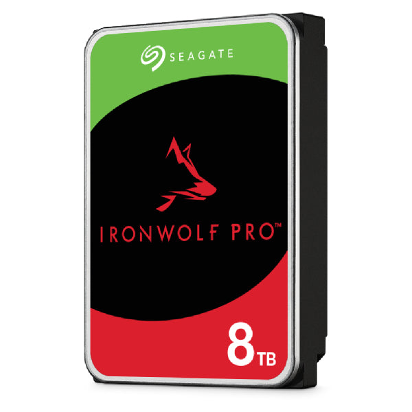 Seagate IronWolf Pro ST8000NT001, 8 TB, 7200 RPM, 256 MB, 3.5", Serial ATA III