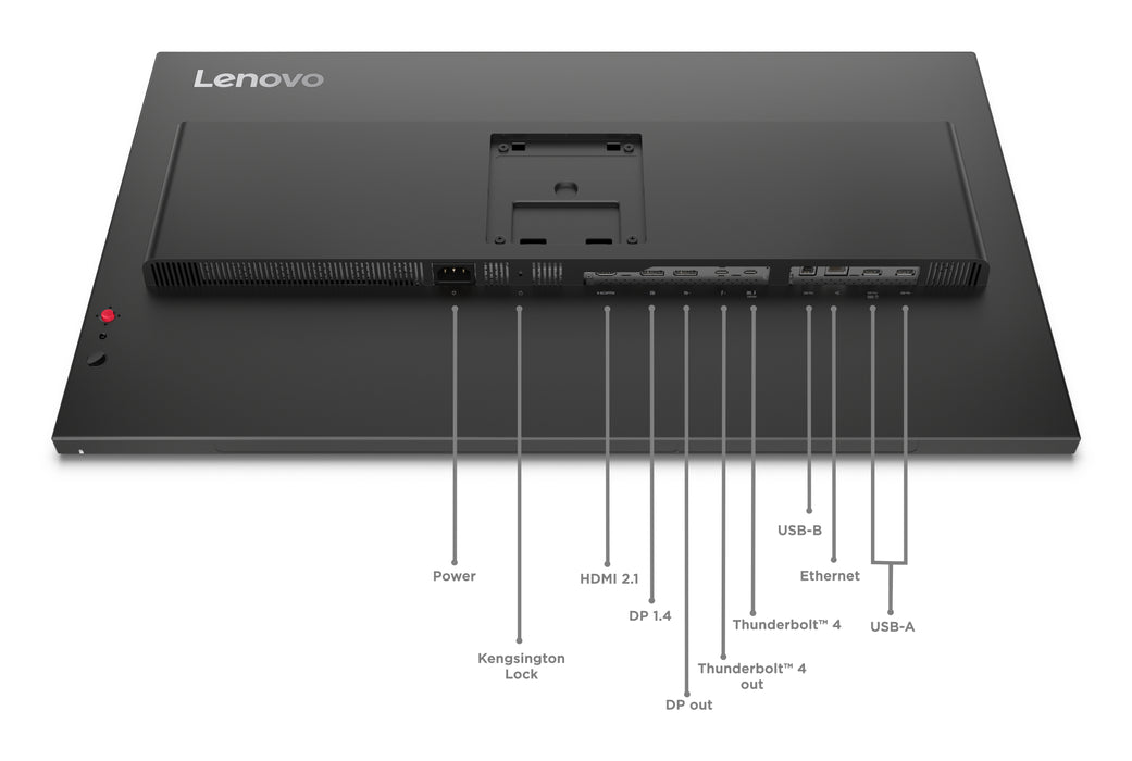 Lenovo ThinkVision P32UD-40, 80 cm (31.5"), 3840 x 2160 pixels, 4K Ultra HD, LCD, 6 ms, Black