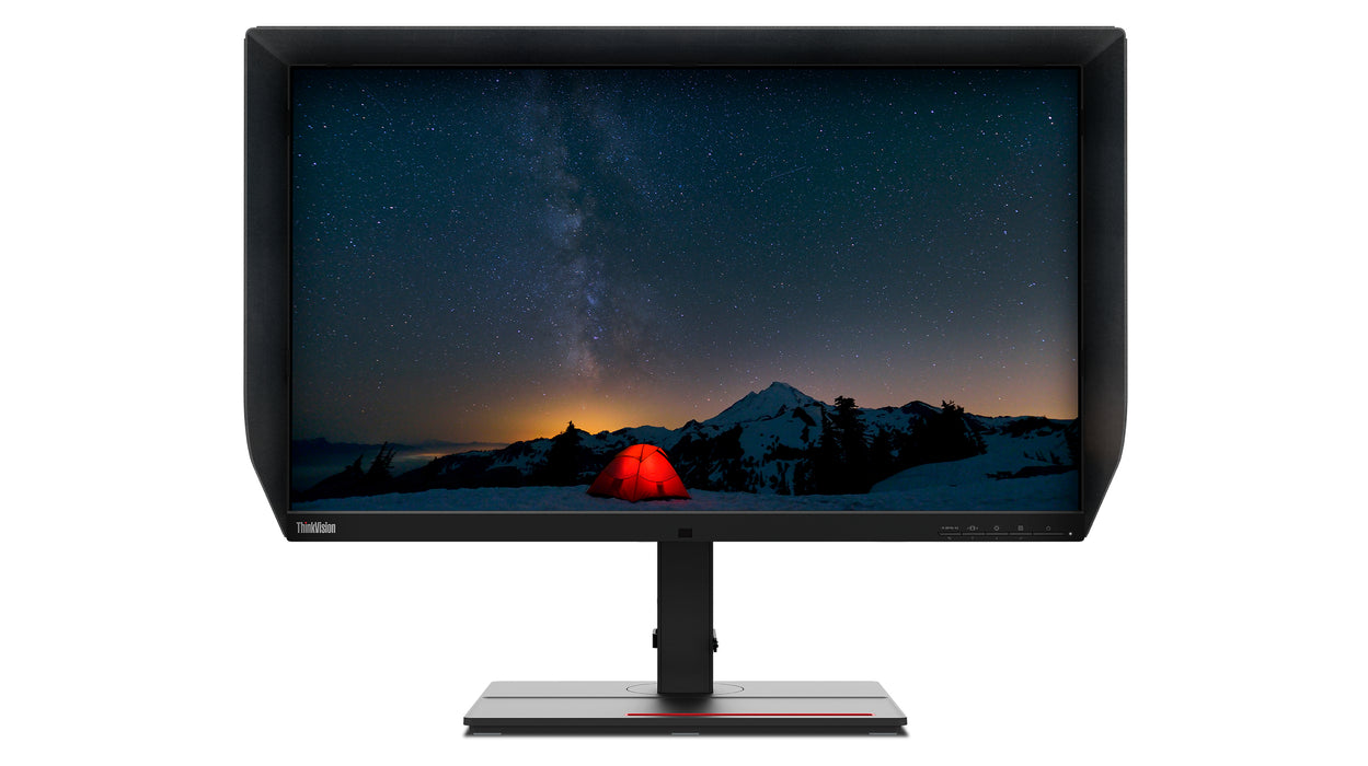 Lenovo ThinkVision P27u-20 Monitor, 68.6 cm (27"), 3840 x 2160 pixels, 4K Ultra HD, LED, 6 ms, Black