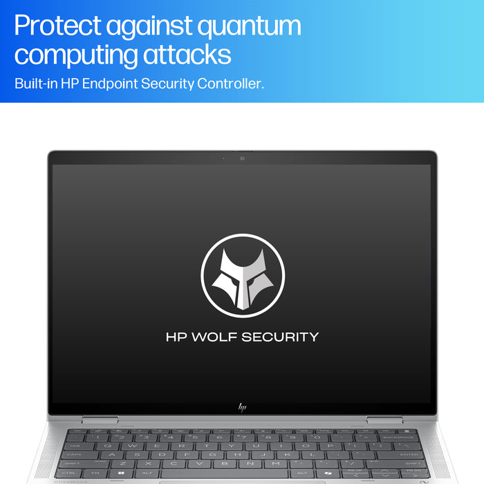 HP EliteBook X Flip G1i Next Gen AI PC Wolf Pro Security Edition, Intel Core Ultra 7, 35.6 cm (14"), 2560 x 1600 pixels, 32 GB, 1 TB, Windows 11 Pro