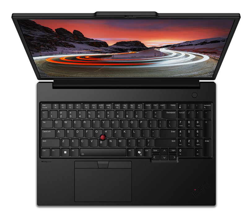 Lenovo ThinkPad P16s Gen 3 (Intel), Intel Core Ultra 9, 40.6 cm (16"), 1920 x 1200 pixels, 32 GB, 1 TB, Windows 11 Pro