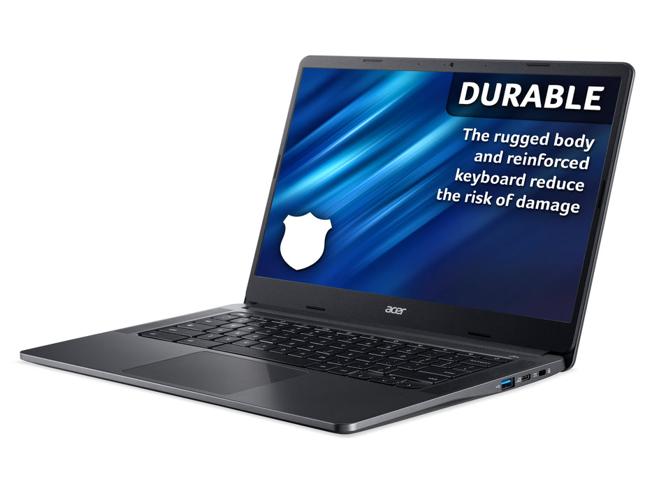 Acer Chromebook C934 14" Full HD 128GB/8GB N6000, Intel® Pentium® Silver, 1.1 GHz, 35.6 cm (14"), 1920 x 1080 pixels, 8 GB, 128 GB
