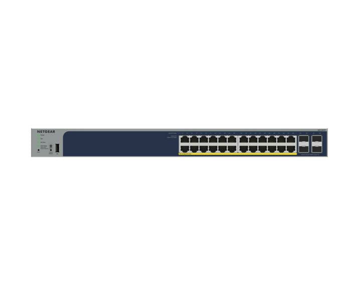 NETGEAR GS752TPP, Managed, L2/L3/L4, Gigabit Ethernet (10/100/1000), Power over Ethernet (PoE), Rack mounting