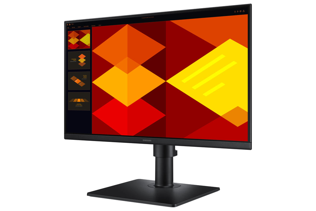 Samsung S24D406GAU, 61 cm (24"), 1920 x 1080 pixels, Full HD, LCD, 5 ms, Black