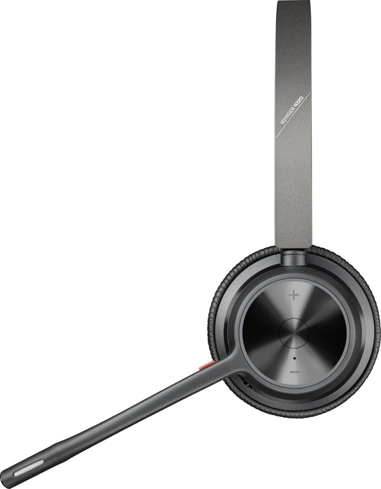 HP Poly Voyager 4320 UC Stereo USB-A Headset +BT700 USB-A Adapter +Charging Stand, Wired & Wireless, Calls/Music, 20 - 20000 Hz, 162 g, Headset, Black