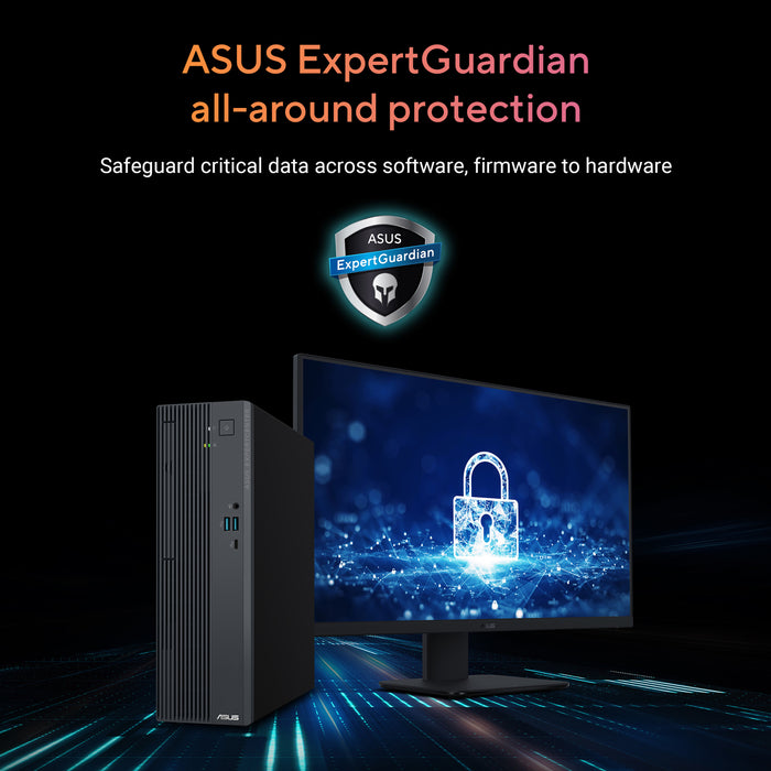 ASUS ExpertCenter PM700SK-0R5330012X, 2 GHz, AMD Ryzen™ AI 5, 330, 16 GB, 512 GB, Windows 11 Pro