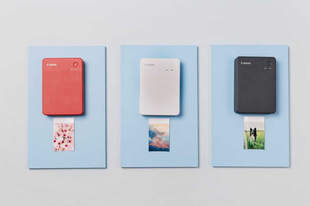 Canon SELPHY QX20 BK, Dye-sublimation, 287 x 287 DPI, 2.8" x 3.3" (7.2x8.5cm), Borderless printing, Wi-Fi, Bluetooth