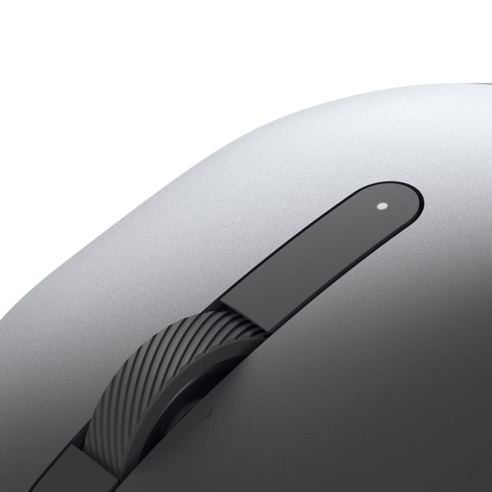 DELL Pro Plus Compact Mouse - MS5120W - Titan Gray, Ambidextrous, Optical, RF Wireless + Bluetooth, 1600 DPI, Grey, Titanium