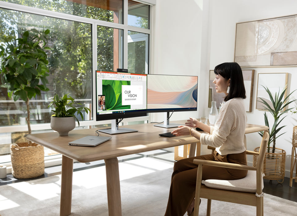 HP E-Series E27 G4, 68.6 cm (27"), 1920 x 1080 pixels, Full HD, LED, 5 ms, Black