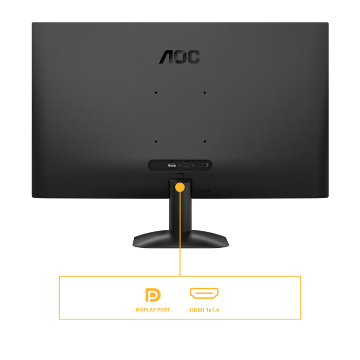 AOC B3 Q27B35E, 68.6 cm (27"), 2560 x 1440 pixels, Quad HD, LED, 4 ms, Black