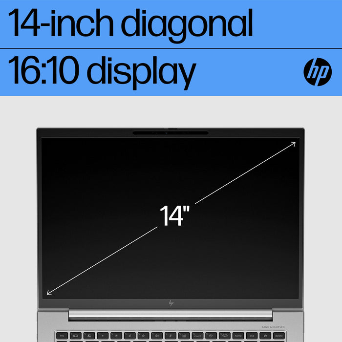 HP EliteBook 1040 14 G10, Intel® Core™ i7, 1.8 GHz, 35.6 cm (14"), 1920 x 1200 pixels, 16 GB, 512 GB