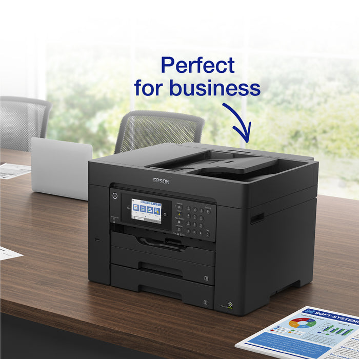 Epson WorkForce Pro WorkForce WF-7840DTWF, Inkjet, Colour printing, 4800 x 2400 DPI, A4, Direct printing, Black