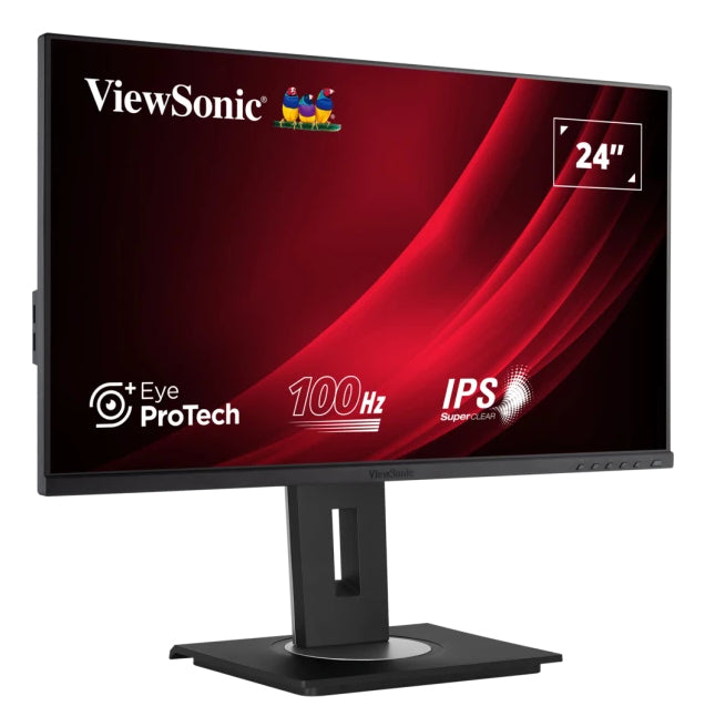 Viewsonic VG Series VG2448A-2, 60.5 cm (23.8"), 1920 x 1080 pixels, Full HD, LED, 5 ms, Black