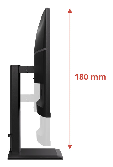 AOC E4 Q32E4U, 80 cm (31.5"), 2560 x 1440 pixels, Quad HD, LED, 4 ms, Black