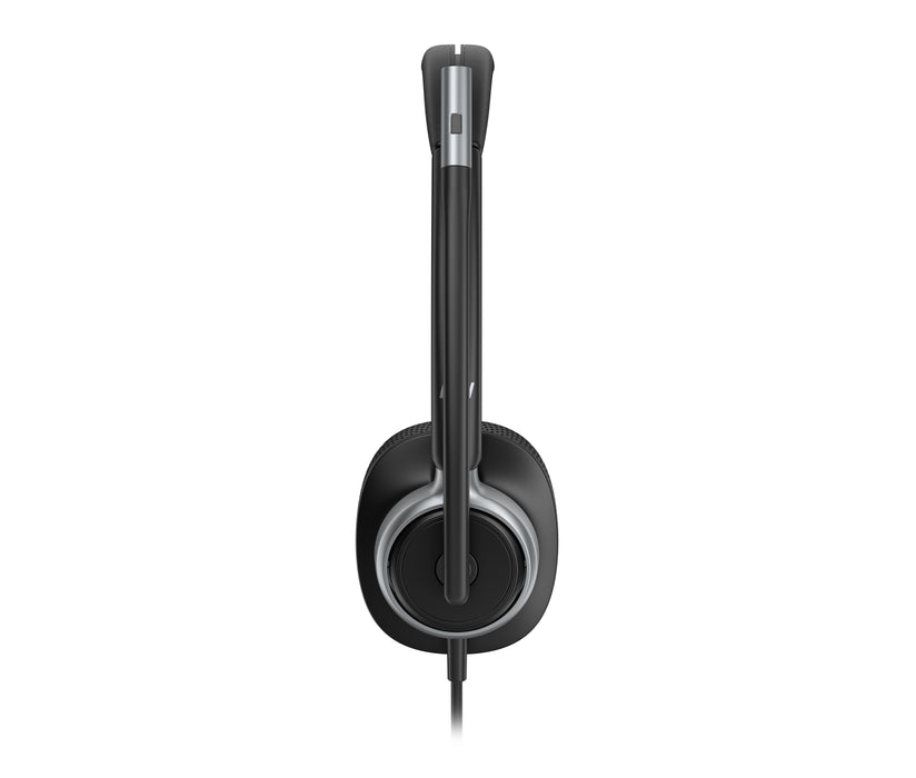 HP Poly Mission 615 Monaural USB Wired Headset, Wired, Office/Call center, 117.5 g, Headset, Black