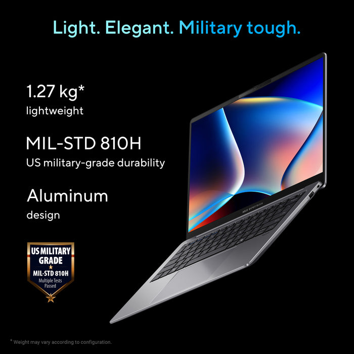 ASUS ExpertBook P5 P5405CSA-U735W, Intel Core Ultra 7, 35.6 cm (14"), 2560 x 1600 pixels, 32 GB, 512 GB, Windows 11 Home