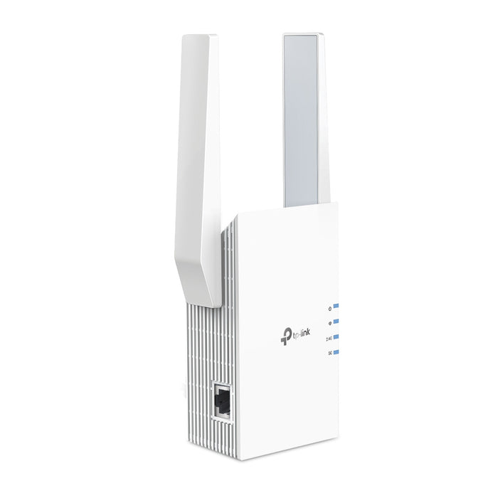 TP-Link RE705X, Network transmitter & receiver, 1000 Mbit/s, External, IEEE 802.11a, IEEE 802.11ax, IEEE 802.11g, 802.11a, 802.11b, 802.11g, Wi-Fi 4 (802.11n), Wi-Fi 5 (802.11ac), Wi-Fi 6 (802.11ax), 2400 Mbit/s