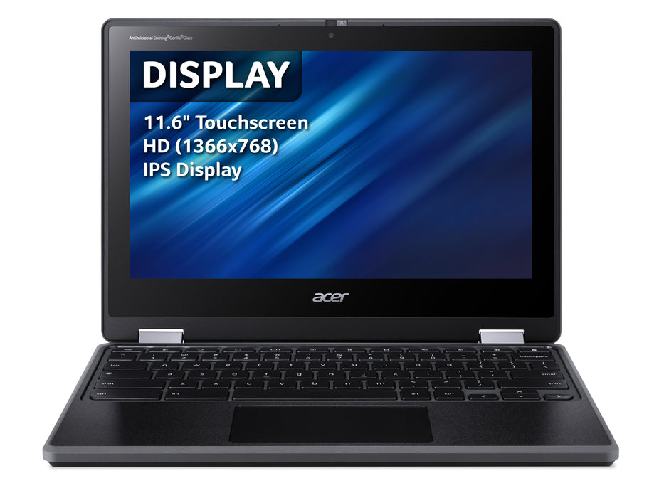 Acer Chromebook SPIN 511 R756TN-TCO N100 4GB/64GB, Intel® N, 29.5 cm (11.6"), 1366 x 768 pixels, 4 GB, 64 GB, ChromeOS