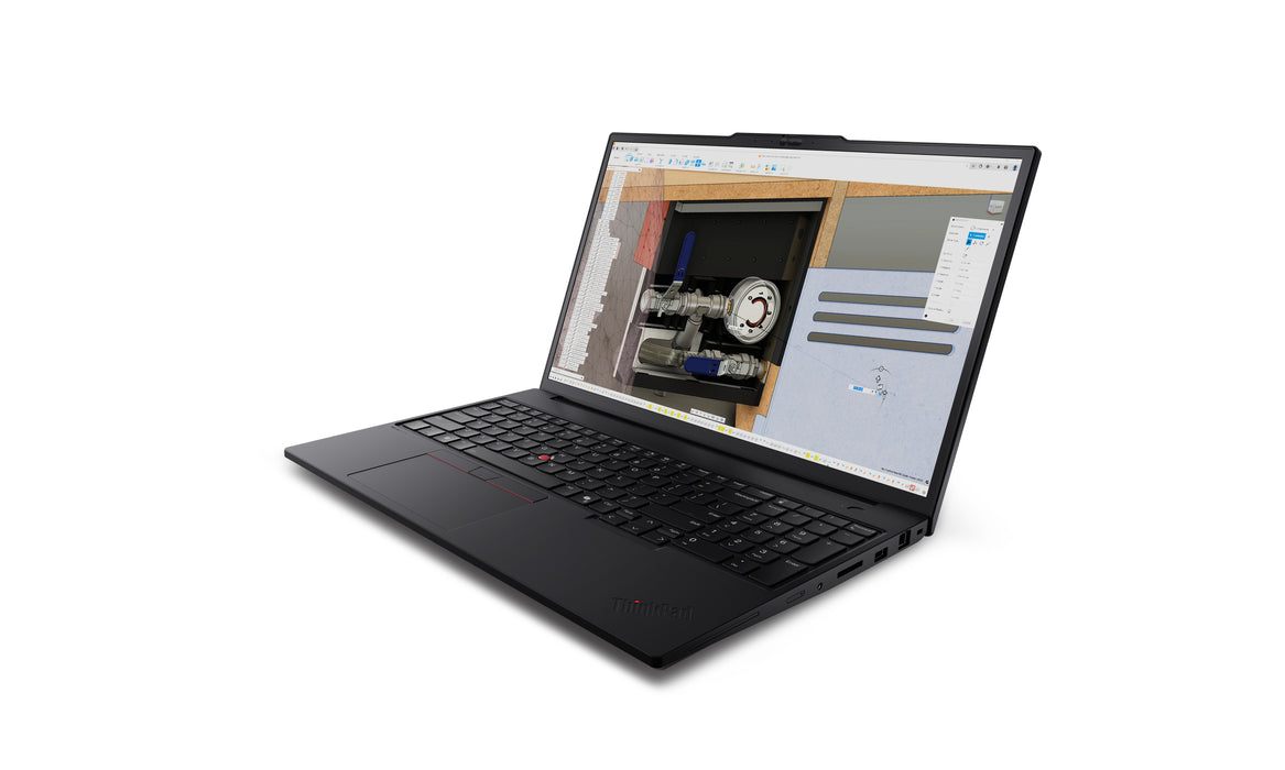 Lenovo ThinkPad P16v Gen 3 (Intel), Intel Core Ultra 7, 40.6 cm (16"), 1920 x 1200 pixels, 32 GB, 1 TB, Windows 11 Pro